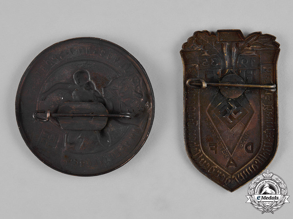 germany,_hj._a_pair_of_hj_event_badges,_c.1935_c19-776