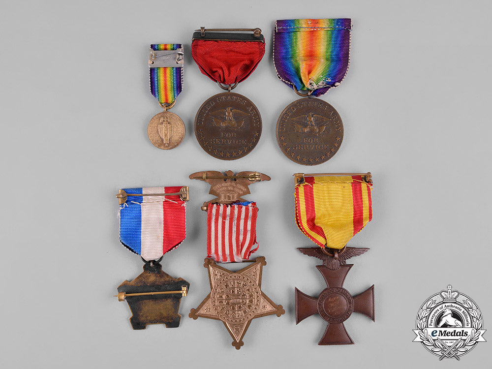 united_states._a_medal_group_to_spanish-_american_war_veteran,_chief_surgeon_major_h.s._kilbourne_c19-7818