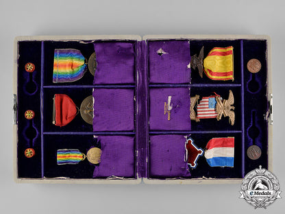united_states._a_medal_group_to_spanish-_american_war_veteran,_chief_surgeon_major_h.s._kilbourne_c19-7823