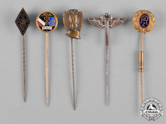 Germany, Third Reich. A Lot  Of Third Reich Period Stick Pins