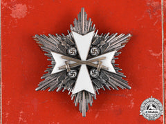 Germany, Third Reich. An Order Of The German Eagle, Breast Star With Swords, By Gebrüder Godet