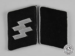 Germany, Ss. A Pair Of Ss Officer Collar Tabs