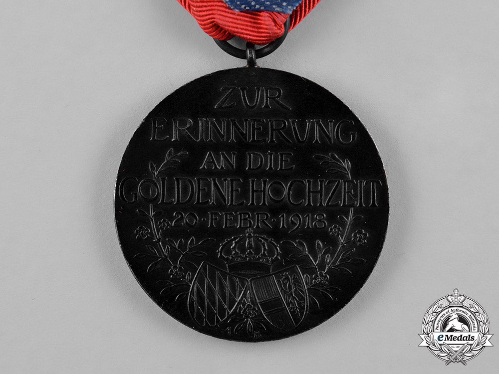 bavaria,_kingdom._a_golden_wedding_commemorative_medal,_c.1918_c19-8219