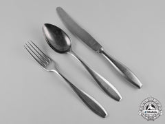 Germany, Ss. A Three-Piece Ss Tableware Set, By Olympia