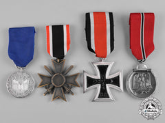 Germany, Wehrmacht. A Lot Of Wehrmacht Medals, Post-1957 Reissue