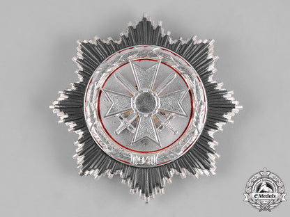 germany,_wehrmacht._a_german_cross_in_silver,_post-1957_reissue_c19-8620