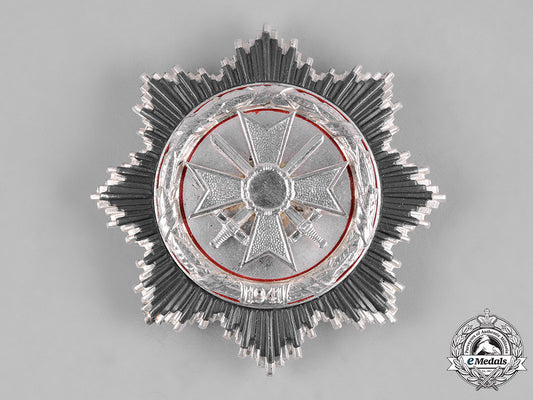 germany,_wehrmacht._a_german_cross_in_silver,_post-1957_reissue_c19-8620