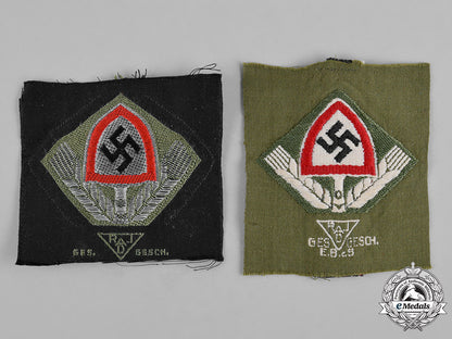 germany,_rad._a_pair_of_reich_labour_service(_rad)_cap_insignia_c19-8626