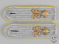 Germany, Heer. A Pair Of Heer (Army) Signals Oberleutnant Shoulder Boards