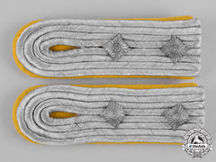 Germany, Heer. A Pair Of Heer (Army) Signals Hauptmann Shoulder Boards