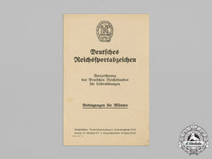 Germany, Wehrmacht. A Statues For The Men's Sports Badge