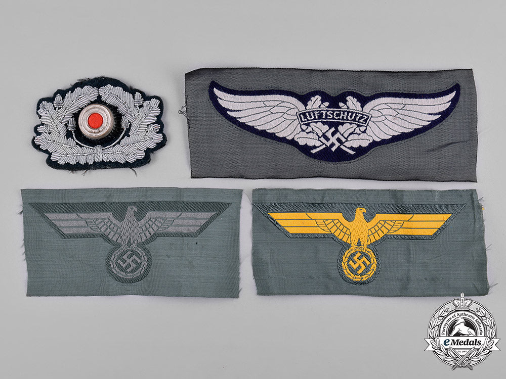 germany,_third_reich._a_lot_of_third_reich_period_uniform_insignia_c19-8756_2_1