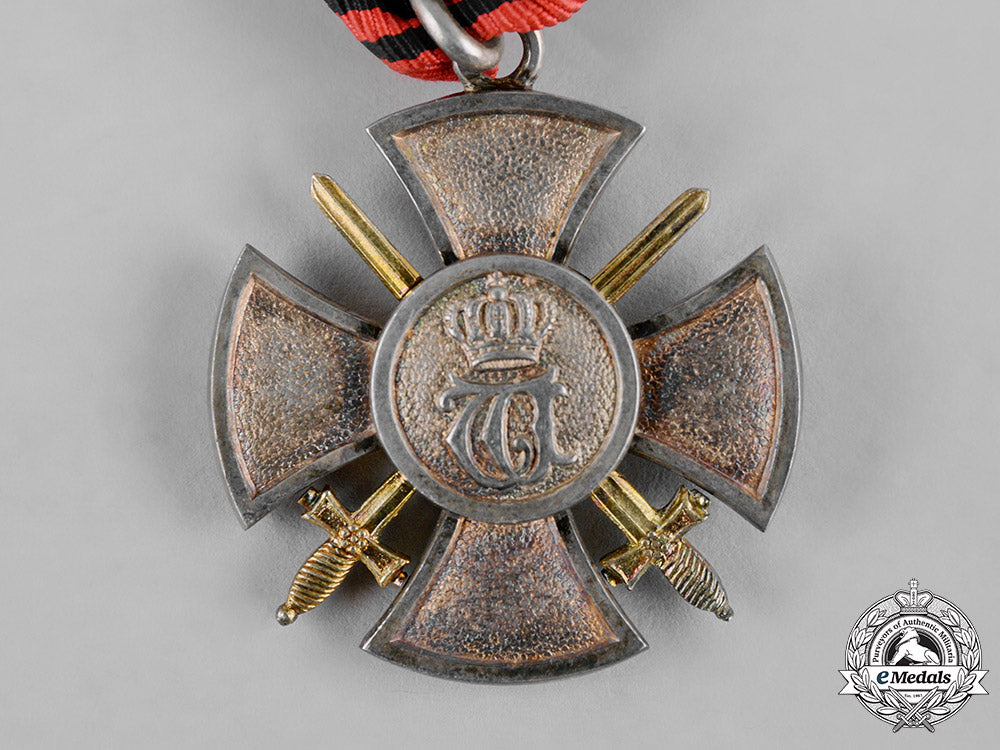 württemberg,_kingdom._a_merit_cross_with_swords,_c.1915_c19-8772