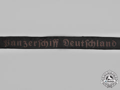 Germany, Kriegsmarine. A Panzerschiff Deutschland Cap Ribbon