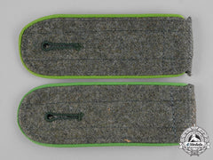 Germany, Heer. A Pair Of Mountain Troop Em Shoulder Straps