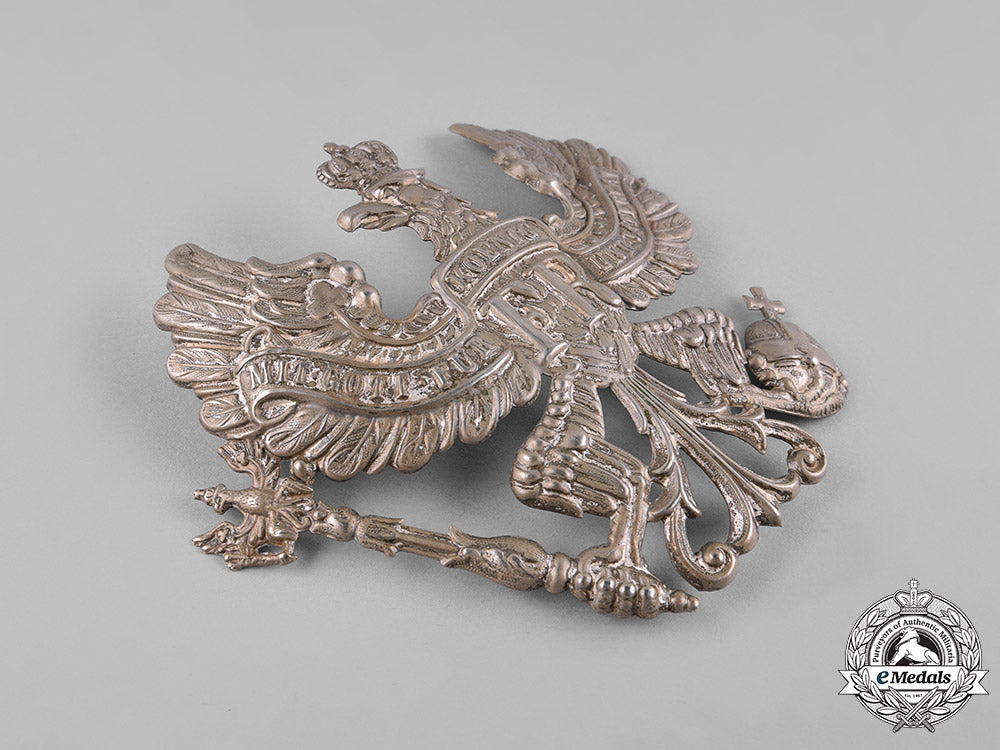 prussia,_kingdom._an_artillery_officer’s_pickelhaube_plate_c19-8961_1