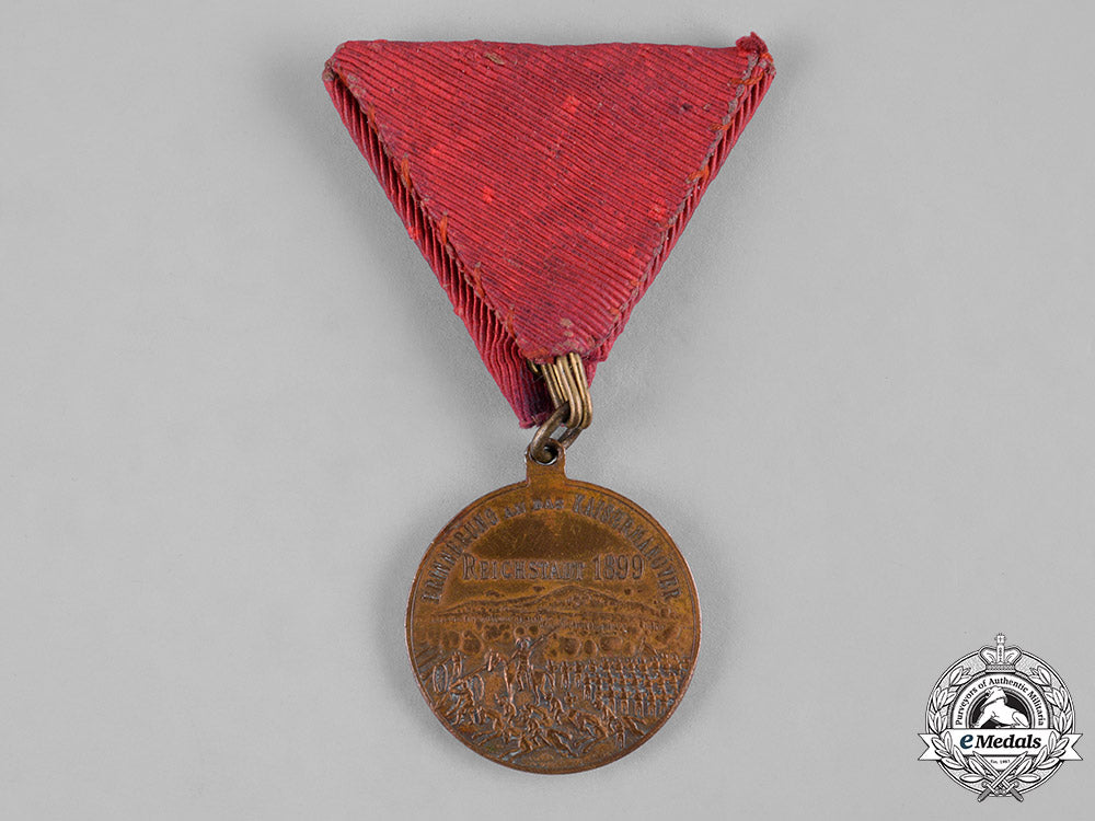 austria,_imperial._an1899_imperial_austrian_army_maneuvers_commemorative_medal_c19-8983