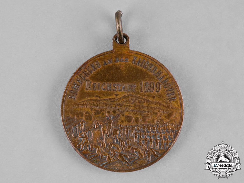 austria,_imperial._an1899_imperial_austrian_army_maneuvers_commemorative_medal_c19-8985