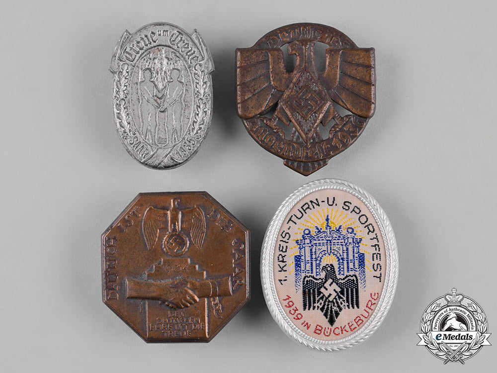 germany,_third_reich._a_group_of_third_reich_period_badges_c19-9071