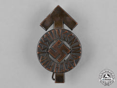 Germany, Hj. A Hj Achievement Badge In Bronze By Gustav Brehmer