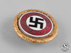 Germany, Nsdap. A Golden Party Badge, Large Version, By Deschler & Sohn (89035)