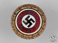 Germany, Nsdap. A Golden Party Badge, Small Version, By Josef Fuess (91708)