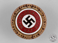 Germany, Nsdap. A Golden Party Badge, Small Version, By Josef Fuess (91704)