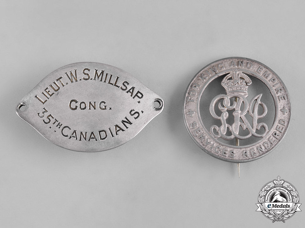 canada._a_lot_of_five_first_war_items_badge&_insignia_c19-9320