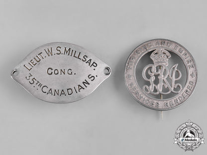 canada._a_lot_of_five_first_war_items_badge&_insignia_c19-9320