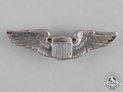 United States. A Second War Army Air Force Pilot Badge, Reduced Size