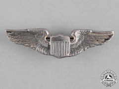United States. A Second War Army Air Force Pilot Badge, Reduced Size
