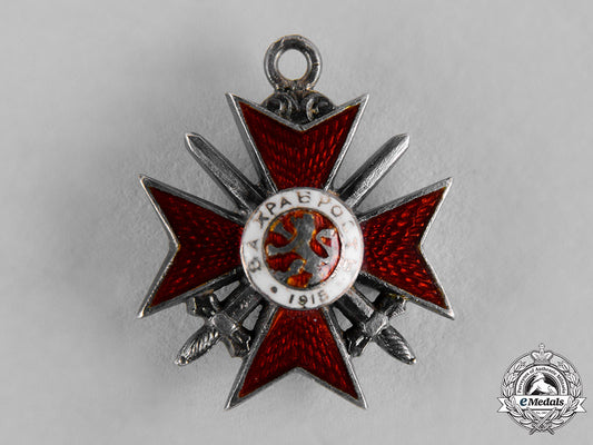 bulgaria,_kingdom._a_miniature_military_order_of_bravery,_iv_class_c19-9401