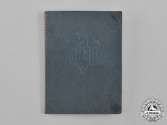 Germany, Wehrmacht. A First Place Award Document For The 1938 Bavaria Gau Sports Championship