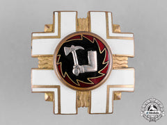 Estonia, Republic. A Graduation Badge Of The Fire Service School, By Metallmark