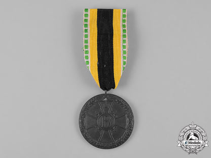 saxe-_meiningen,_duchy._a_war_merit_decoration,_zink_medal_c19_0100
