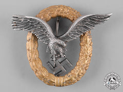 Germany, Luftwaffe. A Pilot & Observer Badge, By Friedrich Linden
