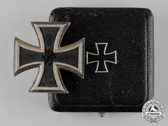 Germany, Wehrmacht. A Cased 1939 Iron Cross I Class, By C.f. Zimmermann, From The Dietrich Maerz Collection