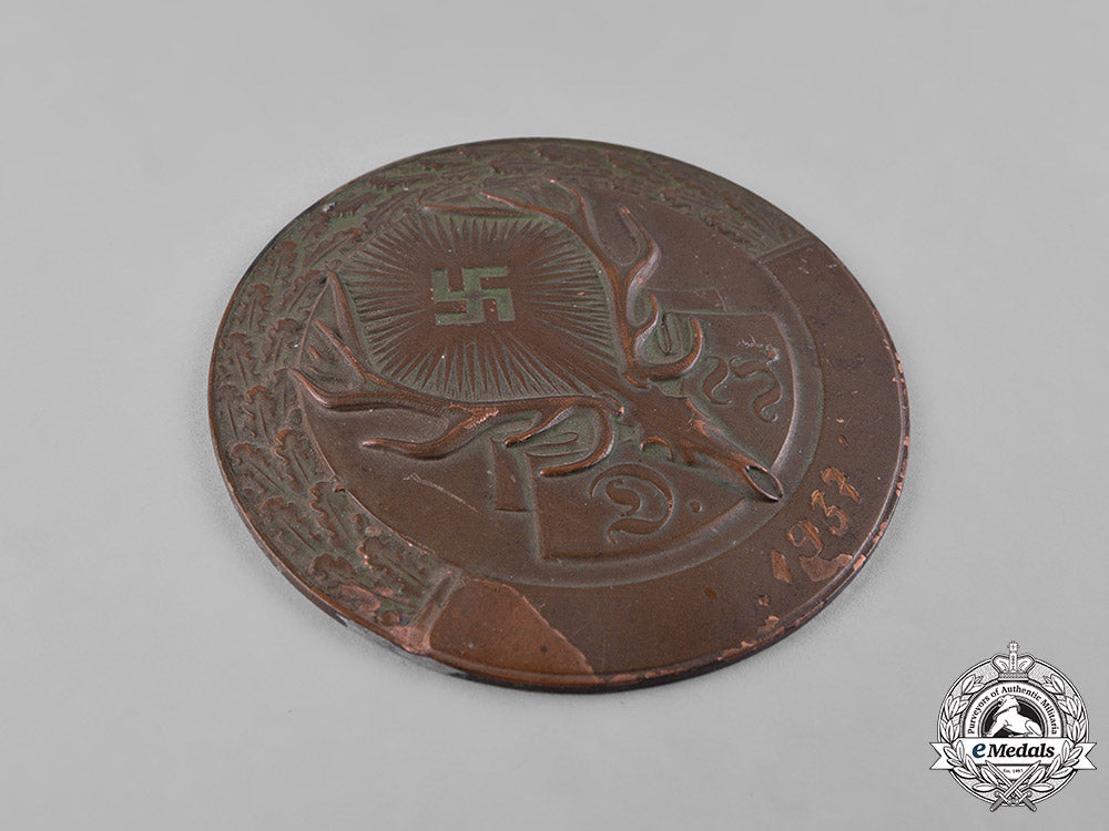 germany,_deutscher_jagdverband._a1937_german_hunting_association(_deutscher_jagdverband)_medal_c19_0622