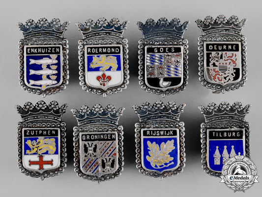 netherlands,_kingdom._forty-_eight_civic_coat-_of-_arms_badges_c19_0782_1_1_1_1_1