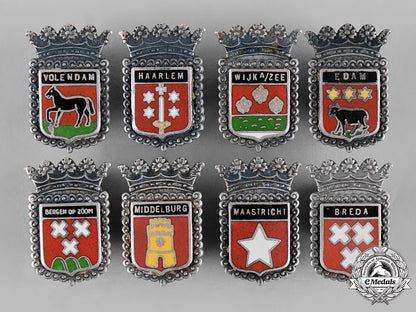 netherlands,_kingdom._forty-_eight_civic_coat-_of-_arms_badges_c19_0790_1_1_1_1_1
