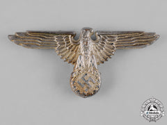 Germany, Ss. A Waffen-Ss Visor Cap Eagle By Ferdinand Wagner