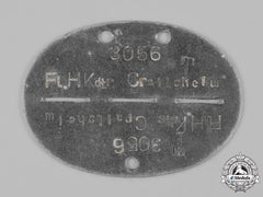 Germany, Luftwaffe. A Fliegerhorst-Kommandatur Crailsheim Identification Tag