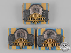 Braunschweig, Dukedom. A Lot Of Fire Brigade Long Service Medals