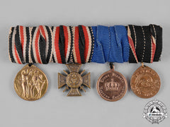 Germany, Imperial. A Miniature Medal Bar