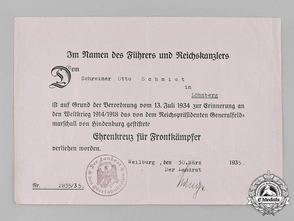 germany,_imperial._an_honour_cross_of_the_world_war1914/1918_to_otto_schmidt_c19_1020