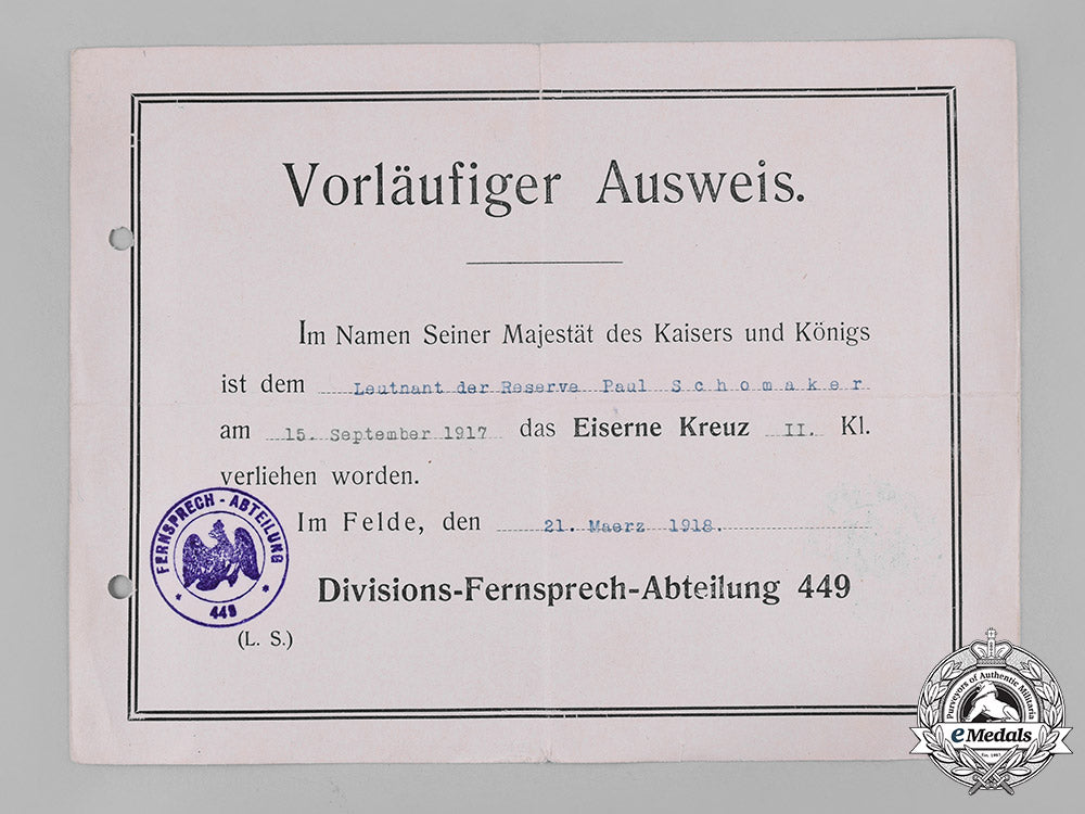 germany,_imperial._a1914_iron_cross_ii_class_with_award_document_to_paul_schomaker_c19_1057