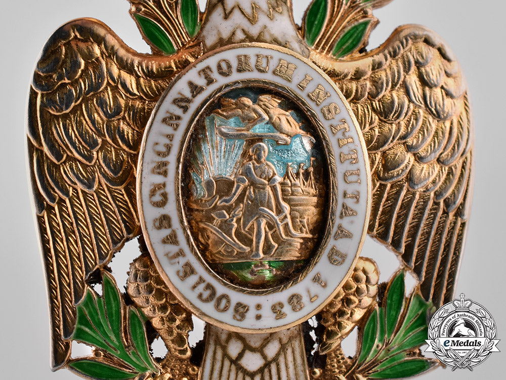 united_states._a_society_of_the_cincinnati_eagle_medal_by_arthus_bertrand,_c.1930_c19_1093