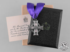 Canada. A Memorial Cross, Rcaf 115 (Raf) Squadron, Kia February 13, 1943