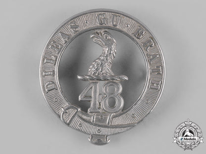 canada._a48_th_highlanders_of_canada_glengarry_badge,_c.1898_c19_1145