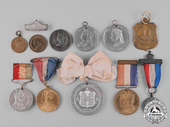 United Kingdom. A Lot Of Eleven Royal Coronation & Commemorative Medals